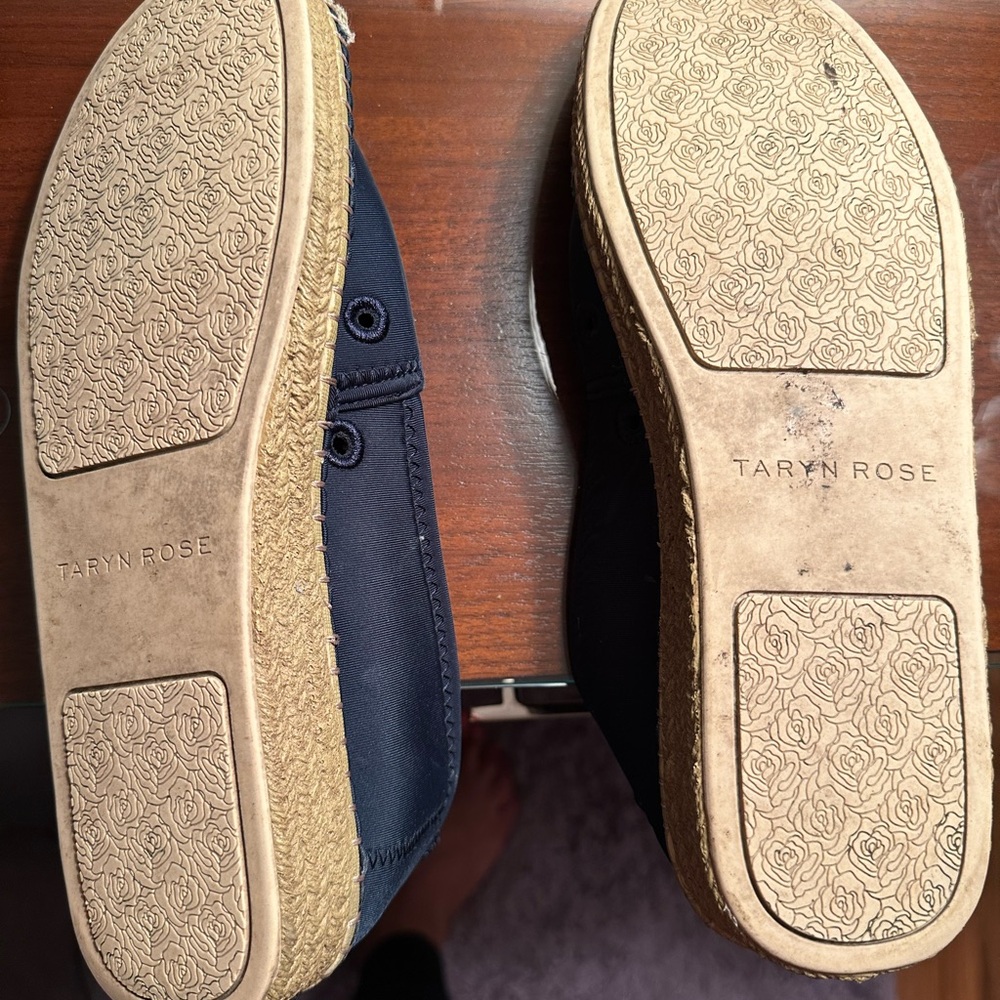 Taryn Rose  Blue Floral Espadrilles - Picture 4 of 7